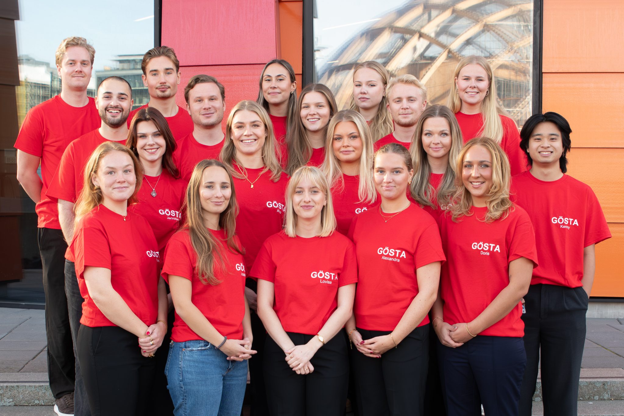 GÖSTA-teamet samlade på Lindholmen
